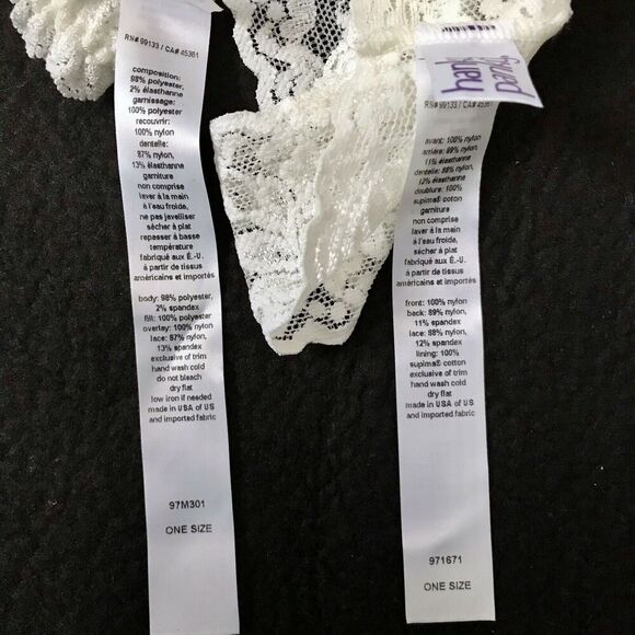 Hanky Panky NWOT Panty and Eye Mask Set Women OS (2-12) - Picture 9 of 12